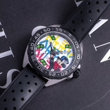 Tag Heuer Formula 1 Alec Monopoly Special Edition Black Rubber Strap Watch for Men - WAZ1119.FT8023 Authentic Buy Shop Now
