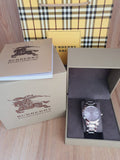 Burberry The City Silver Dial Silver Steel Strap Watch for Women - BU9035 Authentic Buy Shop Now