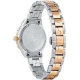 Versace Hellenyium Blue Dial Two Tone Steel Strap Watch for Women - V12060017 Authentic Buy Shop Now