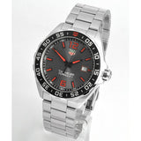 Tag Heuer Formula 1 Quartz Anthracite Dial Silver Steel Strap Watch for Men - WAZ1018.BA0842 Authentic Buy Shop Now