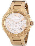 Michael Kors Camille Chronograph White Dial Rose Gold Steel Strap Watch for Women - MK5636 Authentic Buy Shop Now