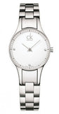 Calvin Klein Simplicity White Dial Silver Steel Strap Watch for Women - K4323101 Authentic Buy Shop Now