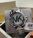 Michael Kors Bradshaw Silver Dial Silver Stainless Steel Strap Watch for Women - MK6486 Authentic Buy Shop Now