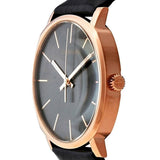 Calvin Klein Posh Black Dial Black Leather Strap Watch for Men - K8Q316C3 Authentic Buy Shop Now
