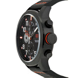 Tommy Hilfiger Trent Multifunction Black Dial Black Leather Strap Watch for Men - 1791136 Authentic Buy Shop Now