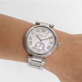 Michael Kors Skylar Silver Dial Silver Steel Strap Watch for Women - MK5866 Authentic Buy Shop Now