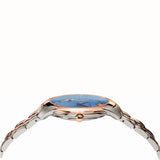 Versace Audrey Quartz Blue Dial Two Tone Steel Strap Watch for Women - VELR00619 Authentic Buy Shop Now