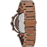 Michael Kors Parker Chronograph Brown Dial Brown Steel Strap Watch For Women - MK5578 Authentic Buy Shop Now