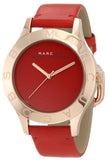 Marc Jacobs Blade Red Dial Red Leather Strap Watch for Women - MBM1204 Authentic Buy Shop Now