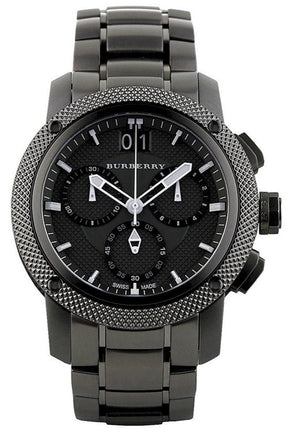 Burberry Chrono Sport Brown Dial Brown Steel Strap Watch for Men - BU7716 Authentic Buy Shop Now
