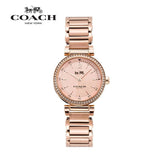 Coach Sports Rose Gold Dial Rose Gold Steel Strap Watch for Women - 14502200 Authentic Buy Shop Now