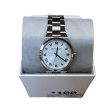 Michael Kors Lennox Three Hand Silver Dial Silver Steel Strap Watch For Women - MK7393 Authentic Buy Shop Now