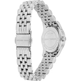 Michael Kors Lexington Quartz White Dial Silver Steel Strap Watch For Women - MK3228 Authentic Buy Shop Now