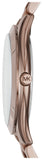 Michael Kors Runway Quartz Brown Dial Brown Steel Strap Watch For Women - MK3418 Authentic Buy Shop Now