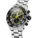 Tag Heuer Formula 1 Chronograph Grey Dial Silver Steel Strap Watch for Men - CAZ101AG.BA0842 Authentic Buy Shop Now