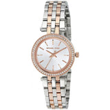 Michael Kors Darci Silver Dial Two Tone Steel Strap Watch for Women - MK3298 Authentic Buy Shop Now