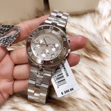 Marc Jacobs Blade White Dial SIlver Steel Strap Watch for Women - MBM3100 Authentic Buy Shop Now