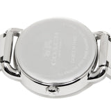 Coach Delancey White Dial Silver Steel Strap Watch for Women - 14502353 Authentic Buy Shop Now