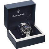 Maserati SFIDA Quartz Bue Dial Stainless Steel Watch For Men - R8853140001 Authentic Buy Shop Now