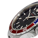 Movado Series 800 Pepsi Black Dial Silver Steel Strap Watch for Men - 2600152 Authentic Buy Shop Now