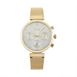 Hugo Boss Flawless White Dial Gold Mesh Bracelet Watch for Women - 1502552 Authentic Buy Shop Now