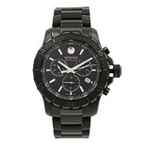 Movado Series 800 Chronograph Black Dial Black Steel Strap Watch For Men - 2600119 Authentic Buy Shop Now