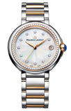 Maurice Lacroix Fiaba Date Diamonds White Mother of Pearl Dial Two Tone Steel Strap Watch for Women - FA1007-PVP23-170-1 Authentic Buy Shop Now