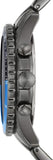 Fossil FB-01 Chronograph Black Dial Grey Steel Strap Watch for Men - FS5835 Authentic Buy Shop Now