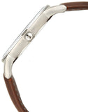 Emporio Armani Renato Silver Dial Brown Leather Strap Watch For Men - AR2463 Authentic Buy Shop Now