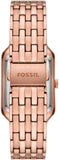 Fossil Raquel Three Hand Date Brown Dial Rose Gold Steel Strap Watch For Women - ES5323 Authentic Buy Shop Now