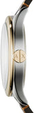 Armani Exchange Nico Quartz Blue Dial Brown Leather Strap Watch For Men - AX2334 Authentic Buy Shop Now