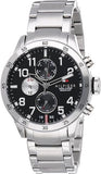 Tommy Hilfiger Cool Sport Multifunction Black Dial Silver Steel Strap Watch for Men - 1791141 Authentic Buy Shop Now