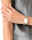 Marc Jacobs Vic Silver Dial Gold Steel Strap Watch for Women - MJ3462 Authentic Buy Shop Now