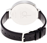 Calvin Klein Equal Black Dial Black Leather Strap Watch for Women - K3E231C1 Authentic Buy Shop Now