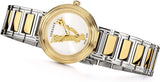 Versace Virtus Quartz White Dial Two Tone Steel Strap Watch For Women - VET300721 Authentic Buy Shop Now