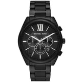 Michael Kors Langford Chronograph Black Dial Black Steel Strap Watch For Men - MK8993 Authentic Buy Shop Now
