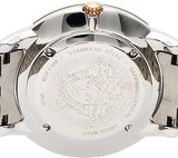 Versace Audrey Quartz Blue Dial Two Tone Steel Strap Watch for Women - VELR00619 Authentic Buy Shop Now