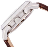 Fossil Grant Automatic White Dial Brown Leather Strap Watch for Men - ME3027 Authentic Buy Shop Now