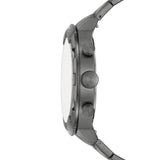 Fossil Bronson Chronograph Blue Dial Grey Steel Strap Watch for Men - FS5711 Authentic Buy Shop Now