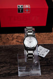 Tissot T Wave Mother of Pearl Dial Two Tone Steel Strap Watch For Women - T023.210.11.117.00 Authentic Buy Shop Now