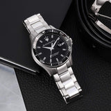 Maserati SFIDA Quartz Black Dial Stainless Steel Watch For Men - R8853140002 Authentic Buy Shop Now