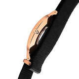 Daniel Wellington Dapper Cornwall White Dial Black Nylon Strap Watch For Men - DW00100261 Authentic Buy Shop Now