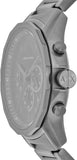 Armani Exchange Drexler Chronograph Grey Dial Grey Steel Strap Watch For Men - AX2603 Authentic Buy Shop Now