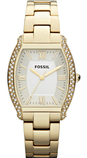 Fossil Wallace Gold Tone Dial Gold Steel Strap Watch for Women - ES3176 Authentic Buy Shop Now