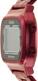 Fossil Retro Analog-Digital Black Dial Red Steel Strap Watch for Men - FS5897 Authentic Buy Shop Now