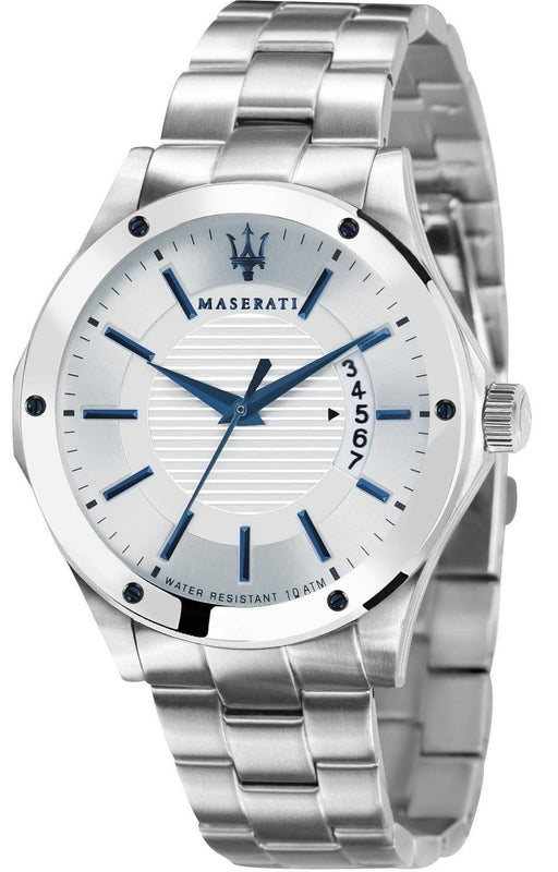 Maserati Circuito Silver Dial Silver Steel Strap Watch For Men - R8853127001 Authentic Buy Shop Now
