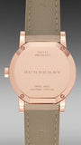 Burberry The City Diamonds Beige Dial Beige Leather Strap Watch for Women - BU9131 Authentic Buy Shop Now