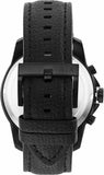Armani Exchange Banks Chronograph Black Dial Black Leather Strap Watch For Men - AX1724 Authentic Buy Shop Now