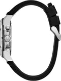 Bulova Marine Star Chronograph Black Dial Black Rubber Strap Watch for Men - 98B127 Authentic Buy Shop Now