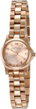 Marc Jacobs Dinky Rose Gold Dial Rose Gold Steel Strap Watch for Women - MBM3200 Authentic Buy Shop Now